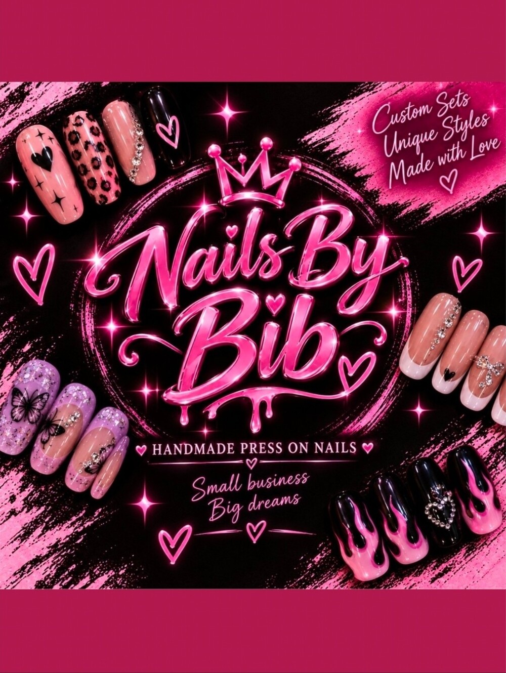Nails By Bib Coming Up In The Following Listings: